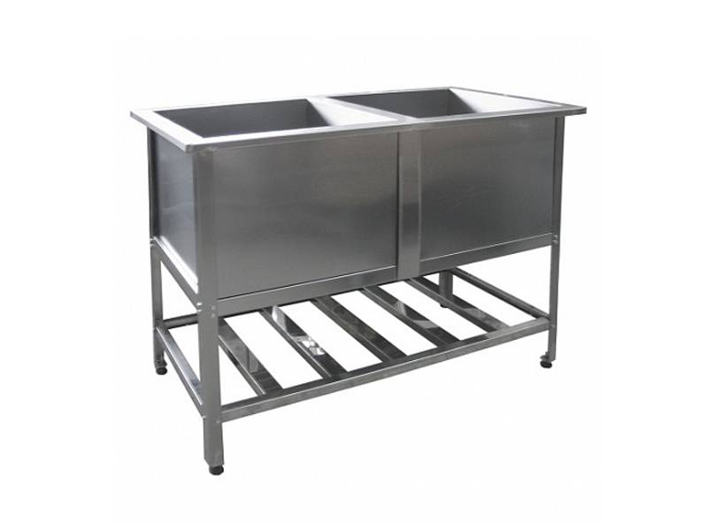 Ванна моечная, серия СТАНДАРТ, двухсекционная