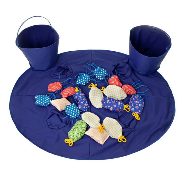 Пруд с рыбками, 16 фигурок