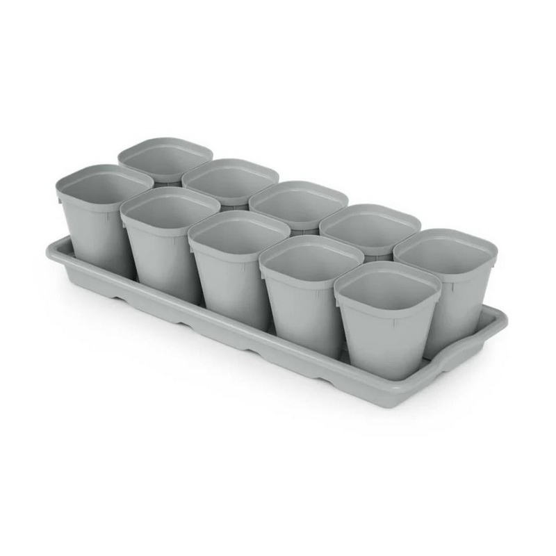 Набор для рассады (10 стаканов + поддон)