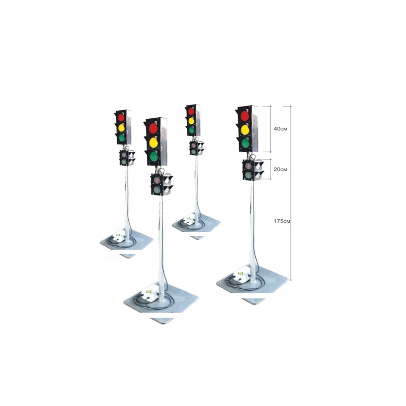 Набор беспроводных светофоров 4 шт. с пультом ДУ