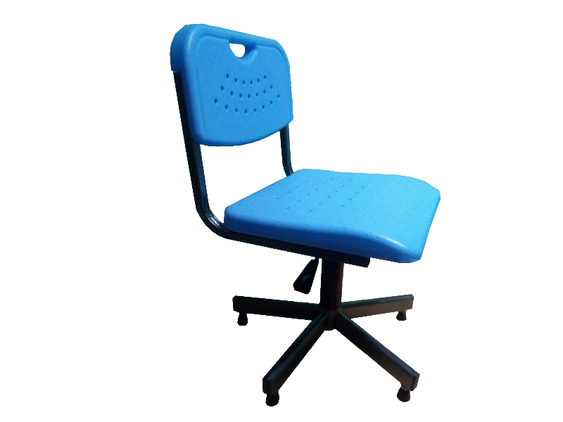 Стул ученический, полуавтоматическая регулировка роста, сиденье пластик