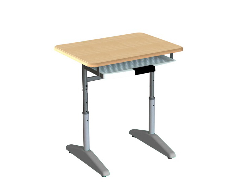 Стол компьютерный с полочкой под клавиатуру