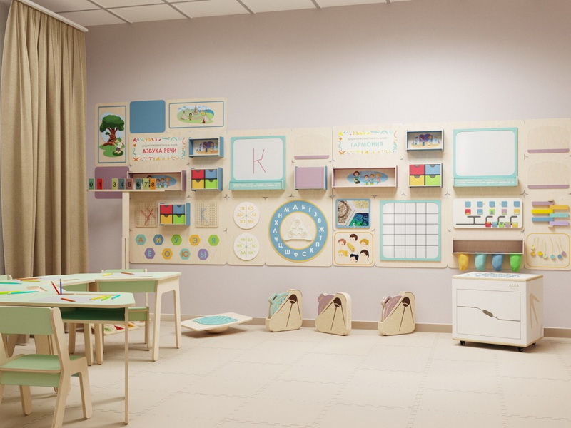 Комплект оборудования для кабинета Логопеда и Психолога, 20 кв.м