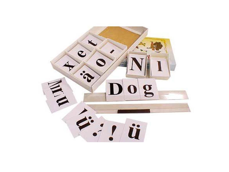 Набор карточек для изучения иностранного языка Буквы и знаки препинания