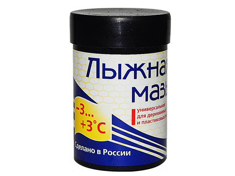 Мазь сцепления лыжная Gekars 35 грамм банка от +3 до -3