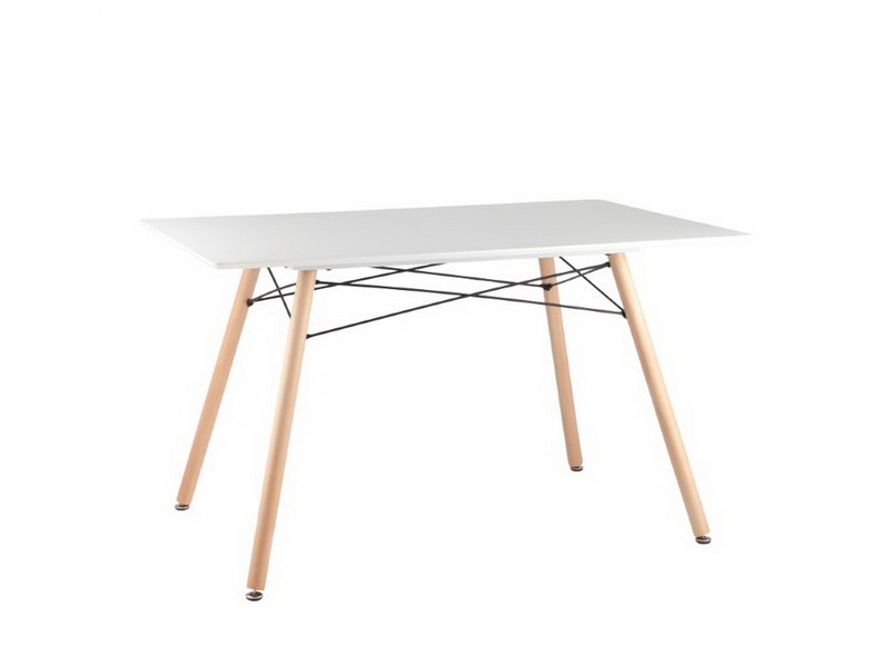 Стол обеденный, белый дер. ножки