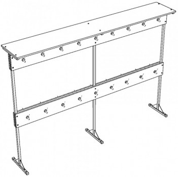 Вешалка напольная 36 крючков