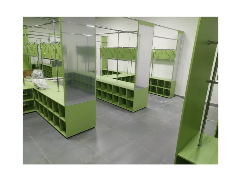 Гардеробная система в различных конфигурациях