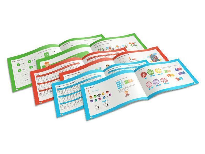 Годовой комплект учебников по ментальной математике