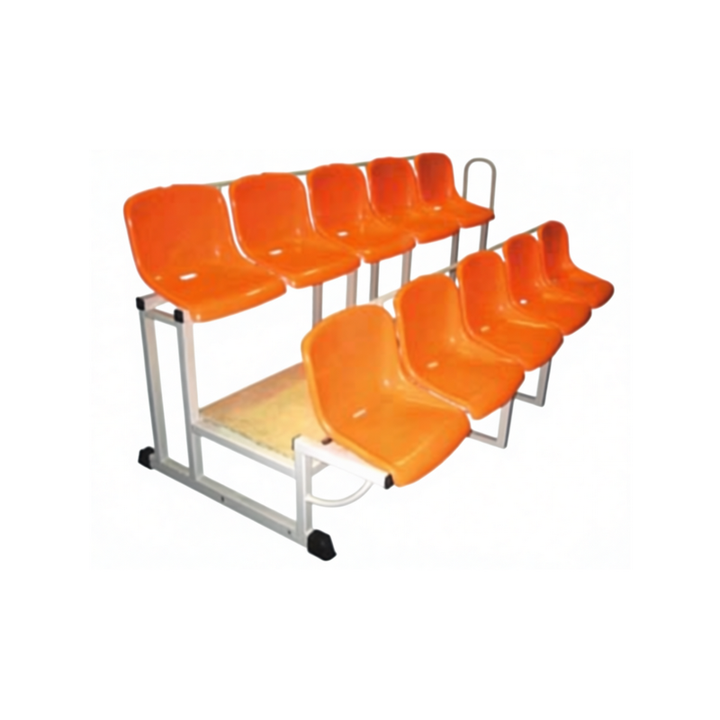 Трибуна для зрителей, 2-рядная, 10 мест