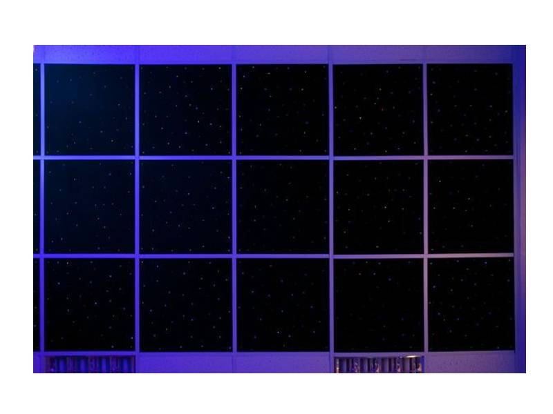 Световой потолок 9 блоков 600х600 мм, пульт ДУ