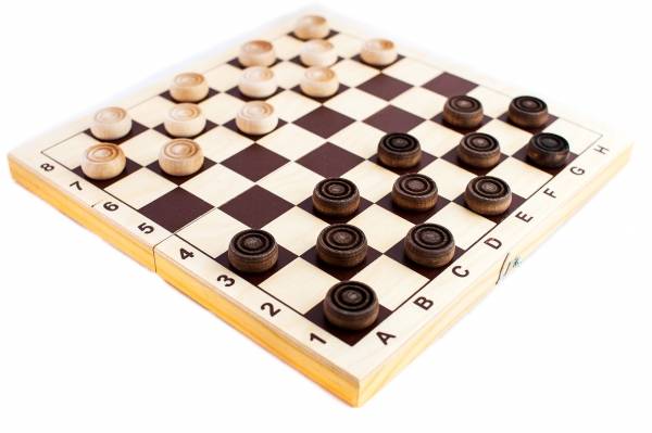 Шашки деревянные 290х145 мм