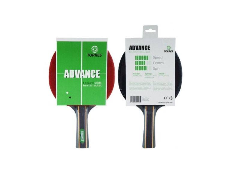 Ракетка для настольного тенниса Torres Advance, любительская
