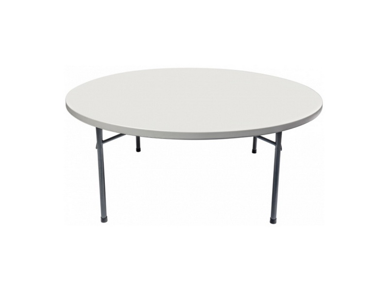 Стол складной, круглый 150/74