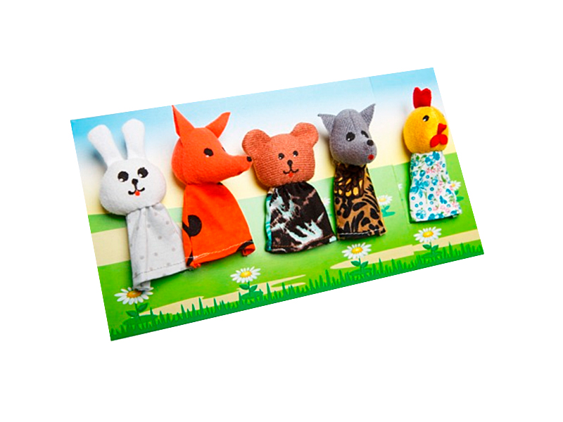 "Заюшкина избушка" (пальчиковые куклы)