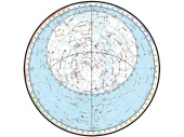 Карта звездного неба (подвижная) АСТРОНОМИЯ. Учебно наглядные пособия