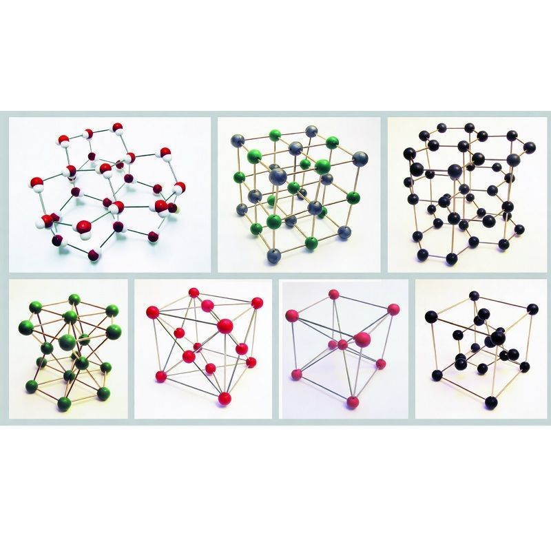 Комплект моделей кристаллических решеток