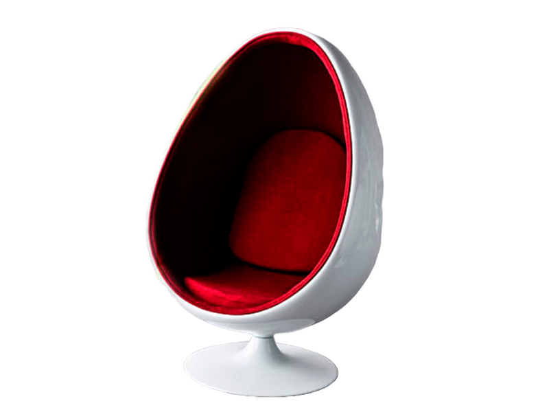 Кресло-яйцо в велюре 142х97х88 мм