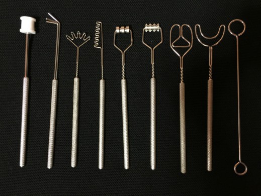 Массажные логопедические зонды, 9 шт