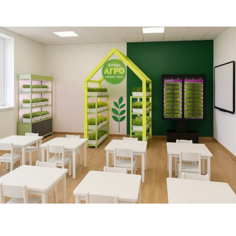 АгроКласс для детей с ОВЗ с панелью 75 дюймов