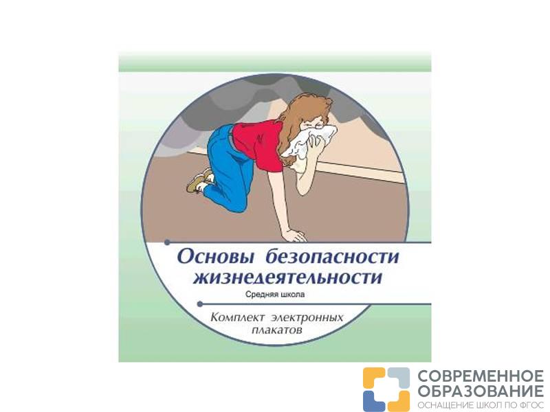 Комплект электронных плакатов ОБЖ