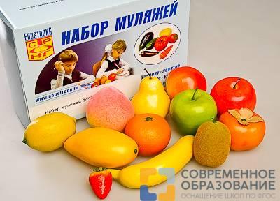Набор муляжей фруктов (12 шт.)
