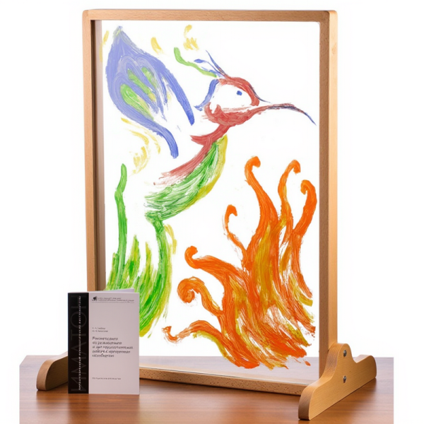 Арт-терапевтический комплекс, с прозрачным мольбертом