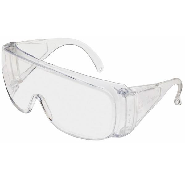 Очки защитные открытого типа, прозрачные, ударопрочные