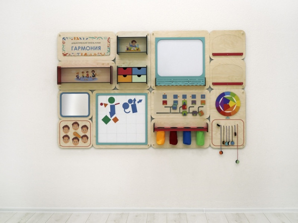 Дидактическая настенная панель для кабинета Психолога