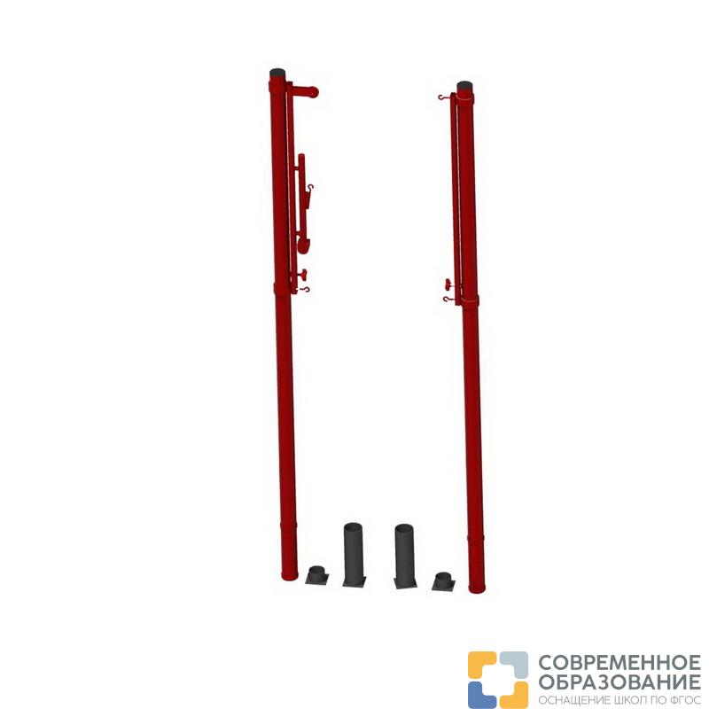 Стойки волейбольные с волейбольной сеткой