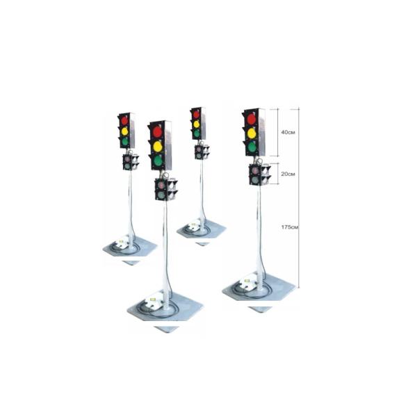 Комплект из 4-х светофоров (беспроводных) с пультом ДУ