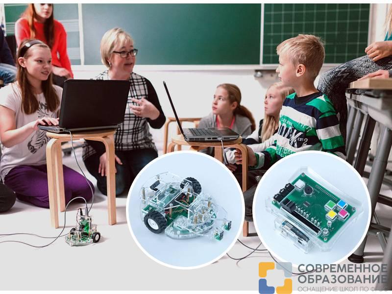 Вариант "D"  комплектации класса на 15 мест "СкретчДуино.Робоплатформа"