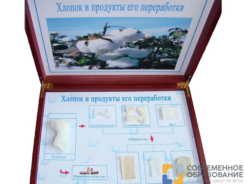 Коллекция "Хлопок и продукты его переработки"