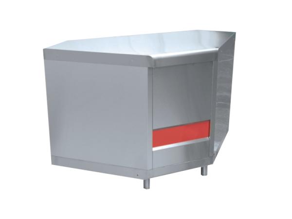 Модуль вспомогательный поворотный Аста, внутр.угол, 90 градусов, без направляющей