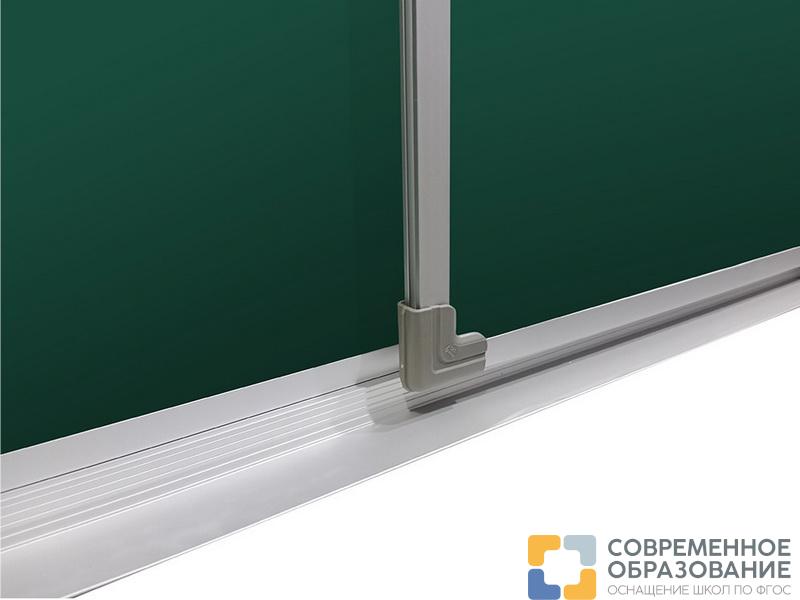 Пятиэлементная магнитно-меловая доска 100х300