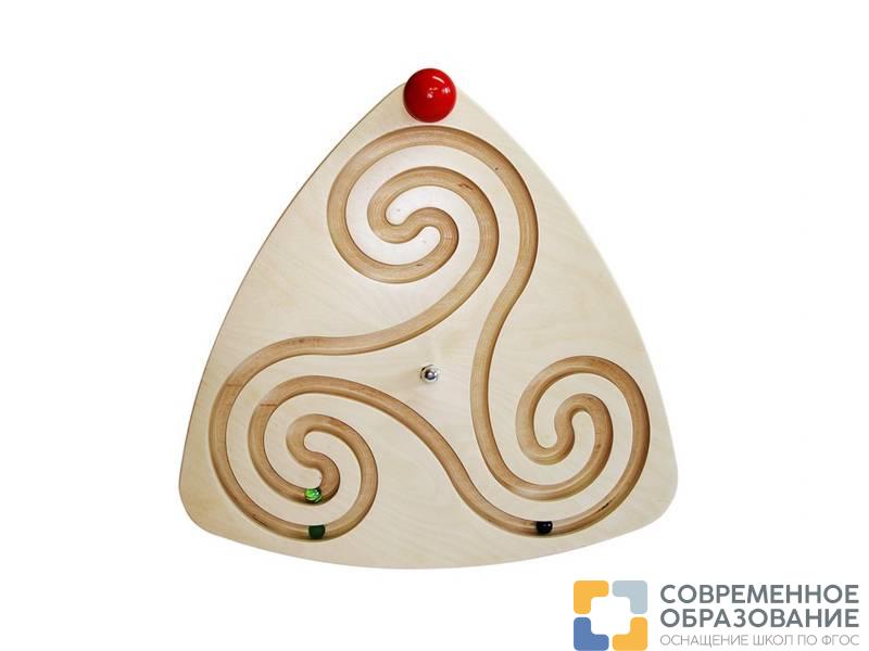 Тактильная панель Треугольник настенная 460х460 мм