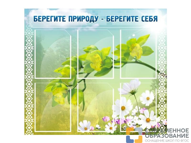 Стенд Берегите природу - берегите себя