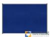 Текстильная доска синяя 100х150 - алюминиевый профиль