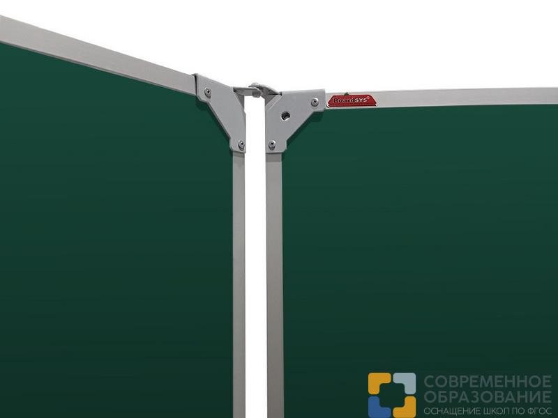 Пятиэлементная магнитно-меловая доска 100х300