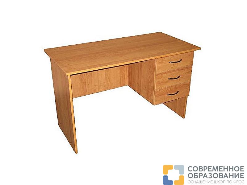 Стол преподавателя (3 ящика), 120х68х75 см