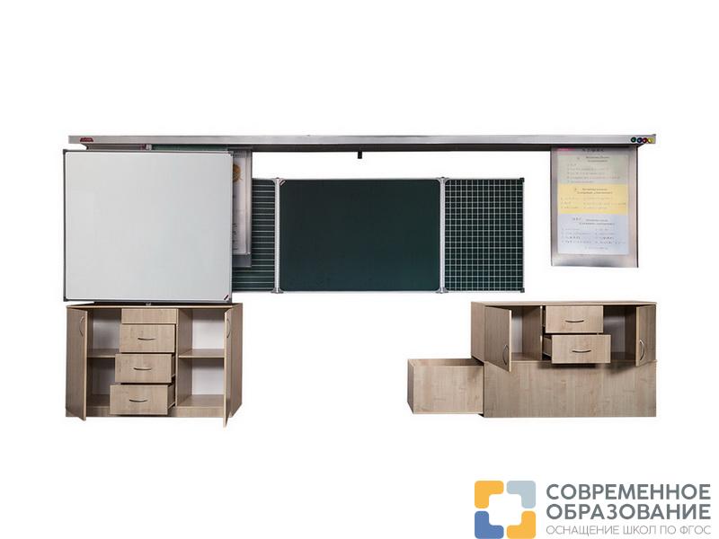 Картотека длиной 3 метра до 20 плакатов