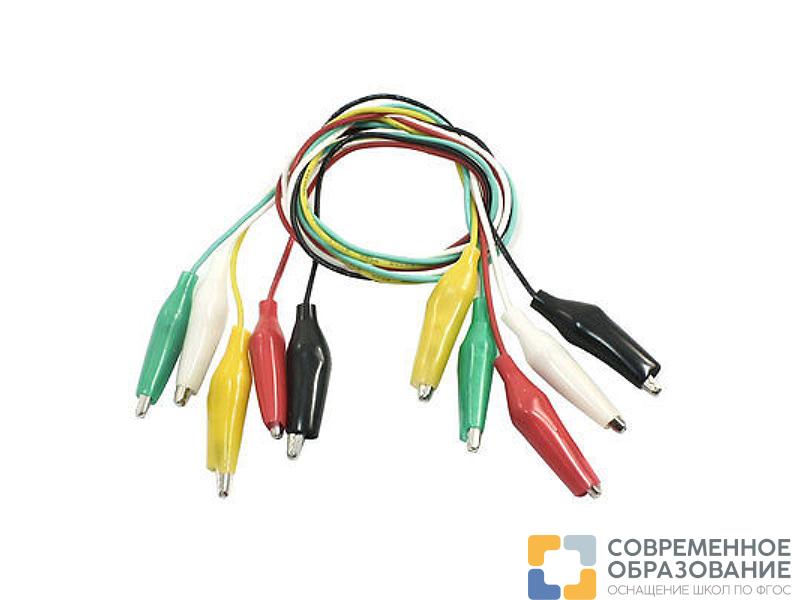 Кабель с крокодилами 50 см