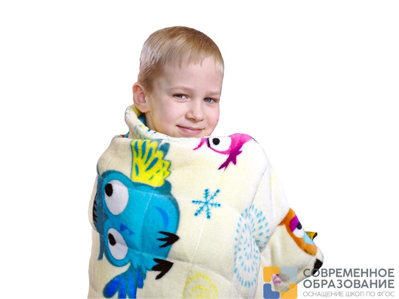 Утяжеленный плед "Совы"