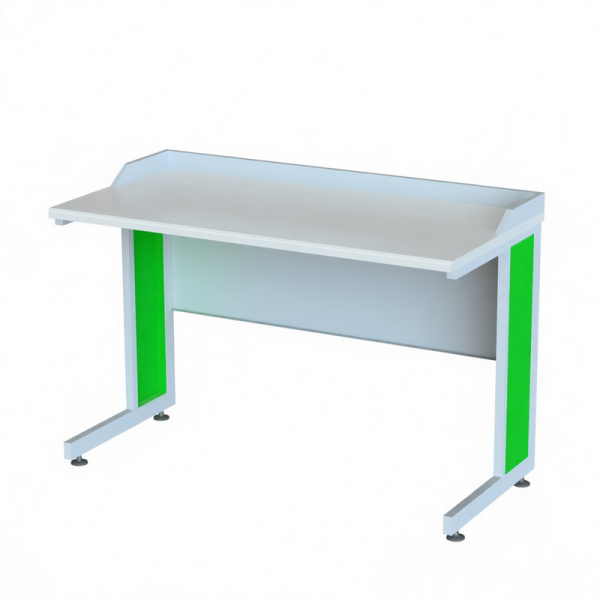 Стол лабораторный ученический с бортиком