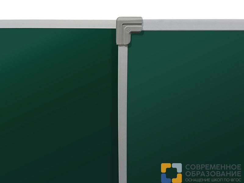 Пятиэлементная магнитно-меловая доска 100х300