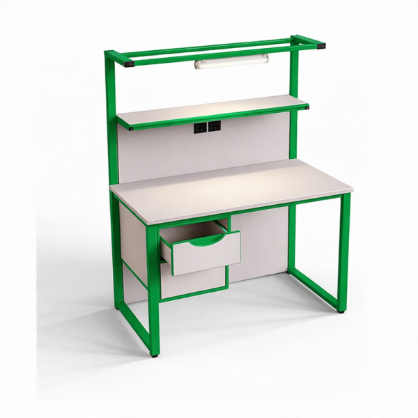 Стол рабочий для кабинета химии/физики/биологии (с розетками)