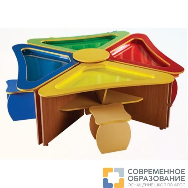 Тактильный песочный комплекс «Ромашка»