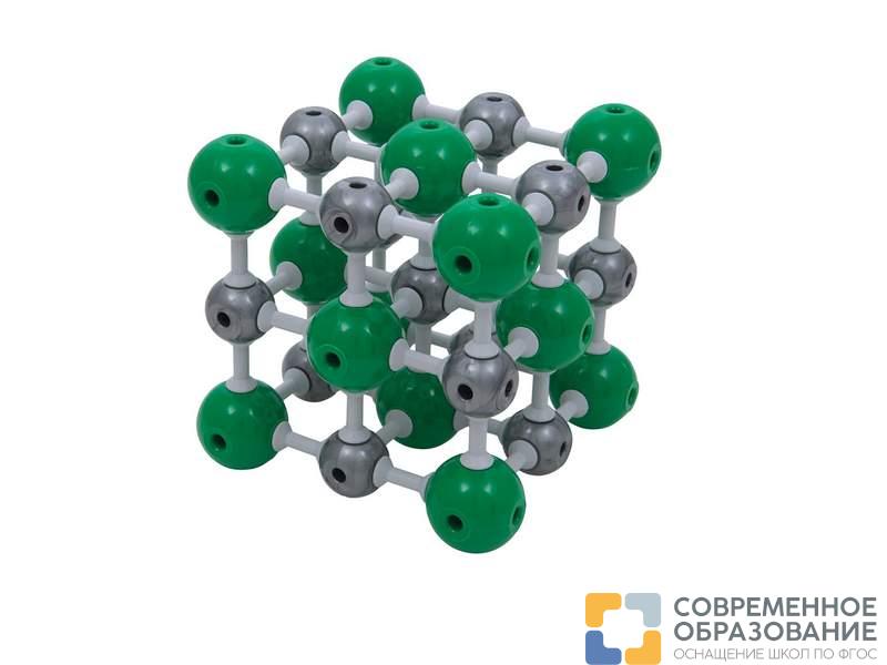 Хлорид натрия (NaCl), сборная модель