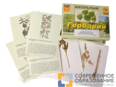 Гербарий "Систематика растений. Семейство Бобовые. Злаки" (раздаточный)