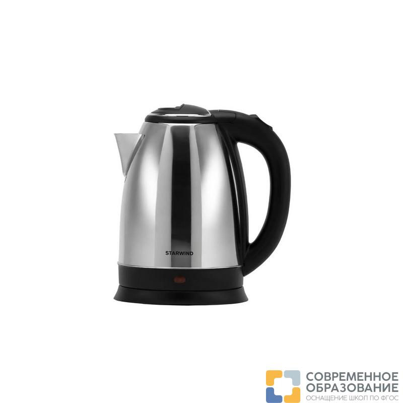 Чайник электрический, 1500Вт, серебристый